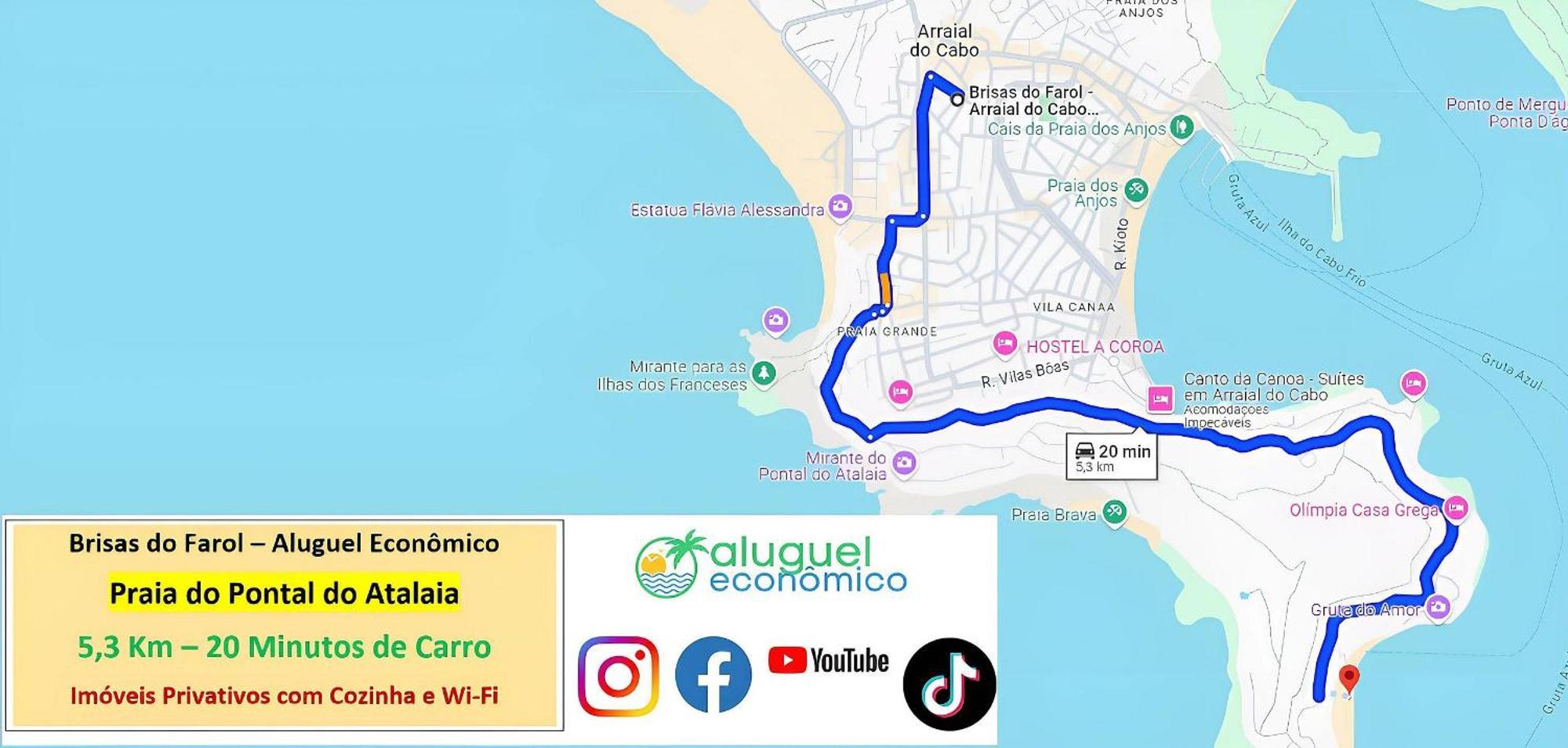 Arraial Do Cabo - Brisas Do Farol - Aluguel Economico Apartment Luaran gambar